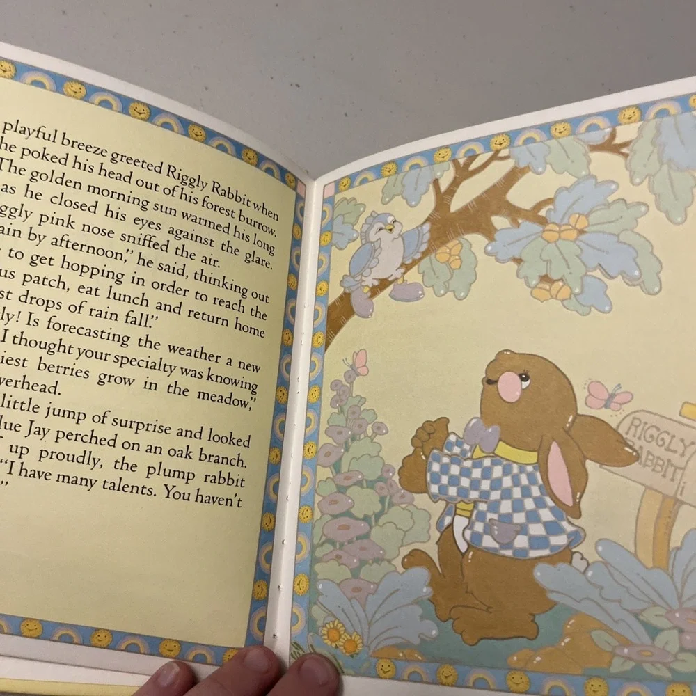 Riggly's Rainbow 1982 Book  Ann Buzenberg Current Inc Vintage Kid's Book